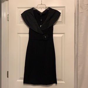 Black cocktail dress